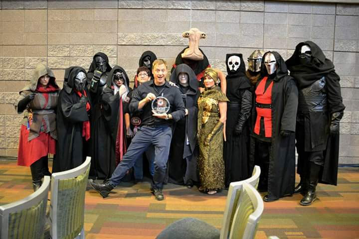 Members of The Dark Empire Star Wars costume group